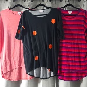 LuLaRoe Bundle 3 Irma XS NWT